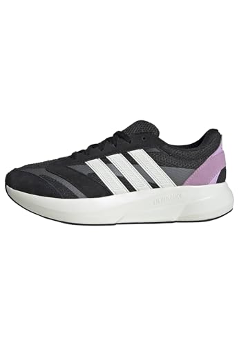 adidas Women's Lightshift, Carbon/Off White/Bliss Lilac, 8