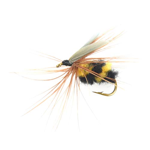 Acamptar 10 Pièces 10 Appats Artificiels Leurre Bourdon Mouche Mouche Truite Leurres Artificiels Leurres De Pêche Bionique Abeille Appats De Pêche Appats Mouche Appats