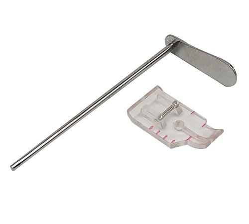 HONEYSEW Snap-on 1/4in. Clear Patchwork Foot with Guide P60607 Sewing Pressure Foot