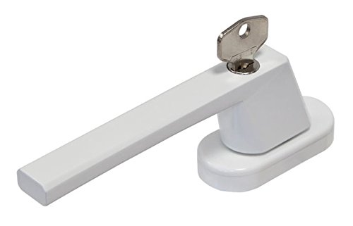 Abus FG110 W Triple C/DF 59224 Set of 3 Security Handles for Key-Operated Windows, White