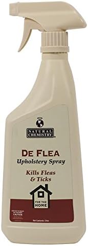 Natural Chemistry Pet & Home Natural Chemistry 11063 Deflea Upholstery Spray Trigger, 24 Oz