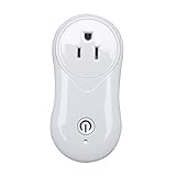 SIKER Wi-Fi Smart Socket Outlet US Plug, Turn ON/OFF Electronics from Anywhere Smartphone iOS Android equipment