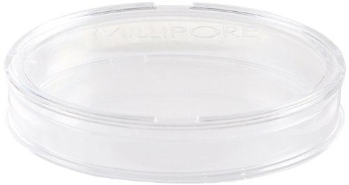 EMD Millipore PD2004700 Aseptic Petri Dish from Injection Molding, Clear, 47mm Diameter (Pack of 150)