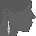 SILVERAL Silver Earrings for women Crystal Dangle Earrings Drop Pierced Earrings