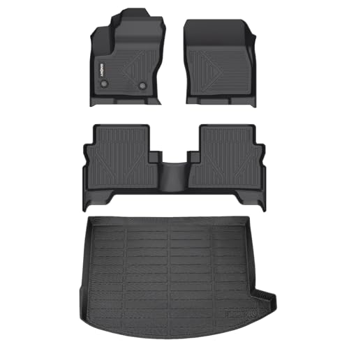 GINOWY Floor Mats and Cargo Liner for Ford Escape 2013