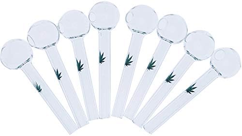 Ordinary Tree 8PCS Oil HandmadeGlass Green-Leaf Art Making Fragrance 4inch Man Burner Ball
