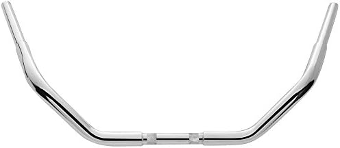 Chubby 1 1/4" Chrome WO508 5.5" RK Bars for Harley Softail Dyna Sportster models - WO508, silver