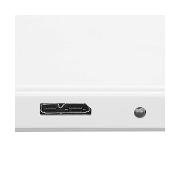 Vbestlife Festplatte, USB3.0, Externe Mobile Festplatte, 2,5 Zoll, für Desktop-Laptop, Notebooks, Computerzubehör, Weiß… – Bild 7