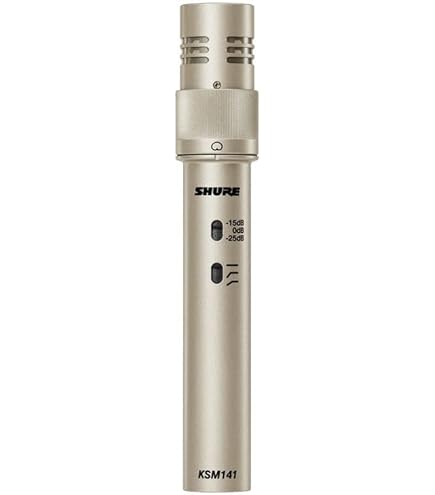 Amazon.com: Shure KSM141 Stereo Pair : Musical Instruments
