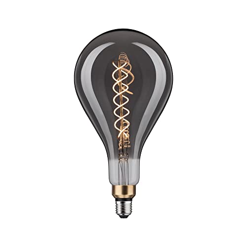 Paulmann 28858 LED Lamp 1879 BigDrop Filament 150lm 7 Watt dimmable Smoked Glass Vintage 1800 K E27 Light Source