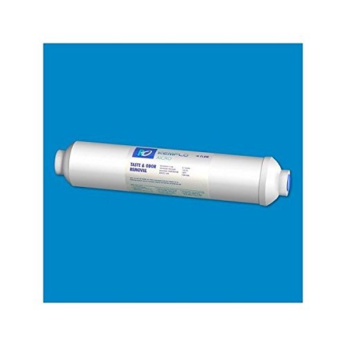 Photo 1 of Kemflo Aicro AICRO-NSF 10 inch x 2 inch 1/4 inch FPT GAC Inline Filter by Kemflo