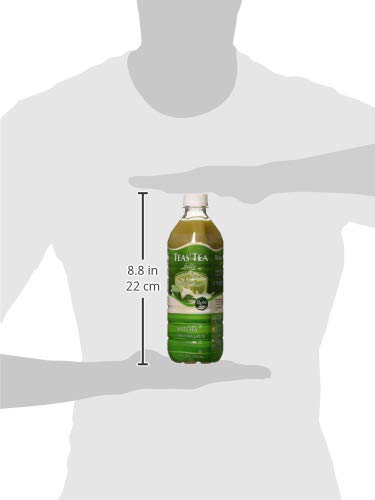 Teas' Tea Matcha Green Tea Latte, 16.9 Ounce (Pack of 12), Organic, Cane Sugar Sweetened, Fat Free, No Artificial Sweeteners, Antioxidant Rich, High in Vitamin C, Caffeinated