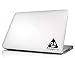 Laptop Decal Poop Happens Funny Cute Humor Love Vinyl Sticker mac Skin Saying Lettering Art Keyboard Decal Die-Cut (no Background Color)