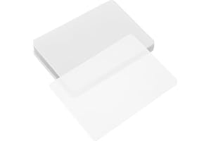 Ciieeo 100pcs 5-inch Laminating Sheets 6 Mil Thick Self-Sealing Laminating Film for Photo and Card