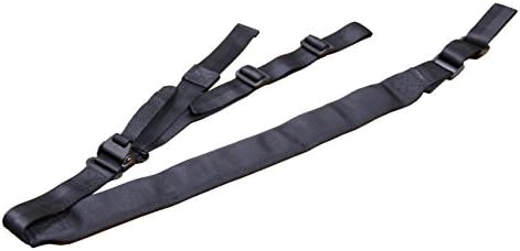 AlienTACS CQC Transformer Wide Padded Quick Adjust 2 point 1 1/4" gun Sling Vtac MS3 MS4 compatible (Black, 2 Point Sling Only)