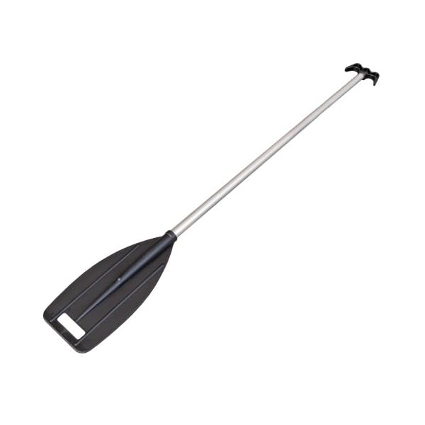 Marine-Aluminum-Oar-Paddle-with-Hook-for-Boatkayakraft-Floats-Five-Oceans-BC-1876