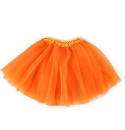 orange tutu dress