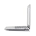 RUBAN Case Compatible with MacBook Air 13 Inch (Models: A1369 & A1466, Older Version 2010-2017 Release), Slim Snap On Hard Shell Protective Cover and Keyboard Cover, Crystal Clear