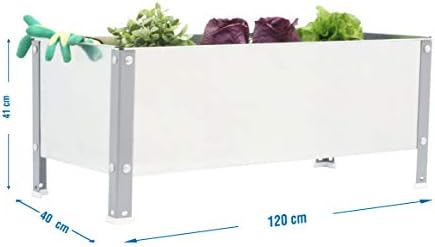 Huerto urbano Urban garden Gris/Galvanizado Simonrack 410x1200x400 ...