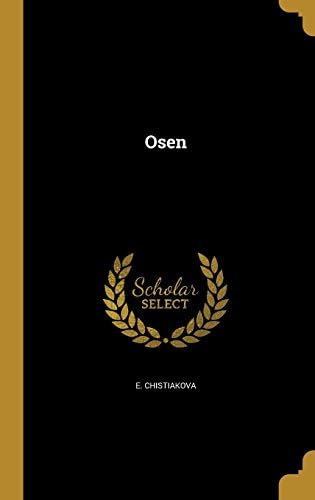 Osen Hardcover – Import, 28 Aug 2016