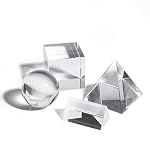 Gonioa-4-Pack-K9-Optical-Crystal-Photography-Prism-Set-Including-50mm-Crystal-Cube-50mm-Triangular-Prism-50mm-Crystal-Ball-60mm-Optical-Pyramid-for-Science-Physics-and-Teaching-Photo-Photography