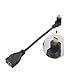 Seadream 6" 15CM 90 Degree Micro HDMI Up-toward Male to HDMI Female Cable Adapter Connector (Up-angel) primary