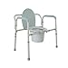 Drive Medical Heavy Duty Bariatric Folding Commode, Gray primary