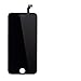 For IPhone 6 Screen Replacement Touch Digitizer LCD Replacement Frame Assembly Full Set with Earpiece Anti-Dust+Mesh Front Camera Plastic Holder+Proximity Sensor Plastic Holder Black
