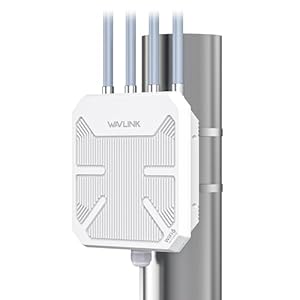 WAVLINK WiFi6 屋外アクセス ポイント、デュアル バンド 2.4G+5G AX3000 長距離屋外 WiFi メッシュ エクステンダー