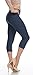 LMB Lush Moda Extra Soft Capri Leggings - Variety of Colors - Charcoal