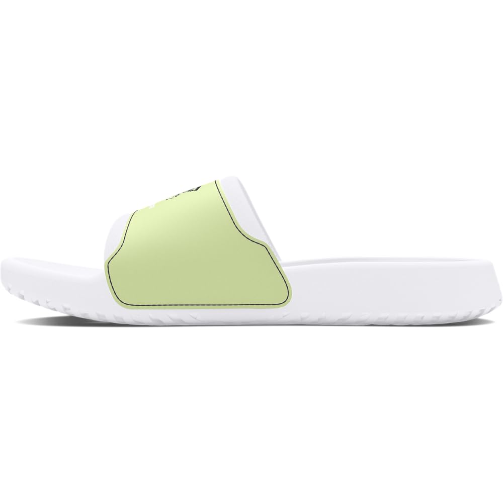 Photo 1 of ***TARE IN RIFGT FOOT***Under Armour Women's Ignite Select, (100) White/Retro Green/White, 6, US/.