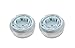 Sonishare Compatible Clarisonic Delicate Skin Facial Cleansing Replacement Brush - Mia 1, 2, or 3 (Aria) | SMART Profile | Alpha Fit | Pro | Plus | Radiance Cleansing Systems (2)