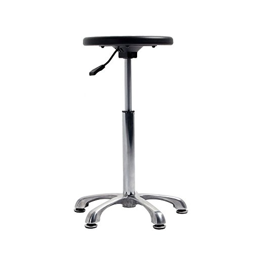Retro-Polyurethane-Swivel-Bar-Chair-Stool-No-Arm-and-Back-for-Office-Medical-Massage-Spa-Hairdresser-Salon-Use-360-Degree-Swivel-500LBS-Capacity-2126-3268-Seat-Height