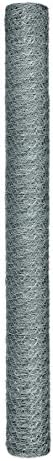 Origin Point Garden Zone 60in x 150ft 1in Poultry Netting, 60" x 150', Silver