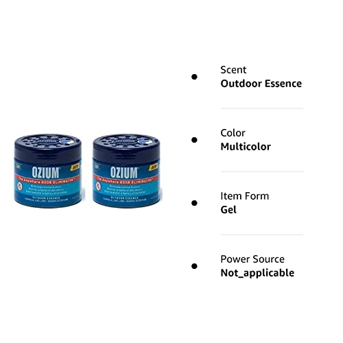 Ozium Smoke & Odors Eliminator Gel. Home, Office and Car Air Freshener