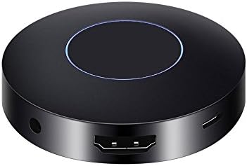 WiFi Display Dongle, Beright Wireless HDMI &amp;AV 1080P Mini Display Receiver Support DLNA Airplay Miracast for IOS /Android / Windows / Mac (HDMI AV)