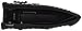 Schrade Viper Side Assist Tanto Knife, Black Blade