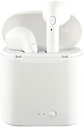 RVZHI Wireless Earbuds, Headsets with HD Stereo Bass Mic &Charging Case, Noise Canceling Sport Driving Earphones Earbuds Compatible phoneX/8/7 Andriod Smartphones-H03