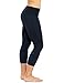 Delfin Spa Women's Mineral Infused Exercise Capris - Petite Thru Plus