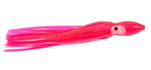 Boone Big Game Trolling Skirt (Pack of 5), Hot Pink, 6-Inch