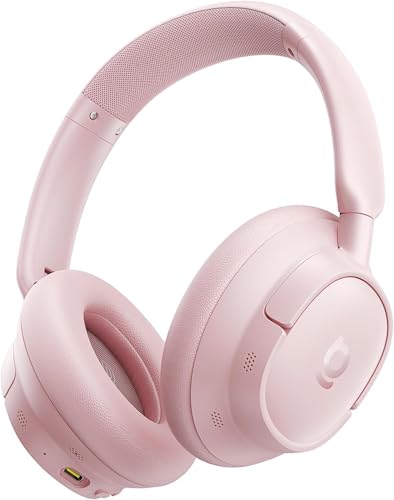 EH10 NC - Auriculares Bluetooth con Aislamiento de Ruido Activo híbrido de -45 dB, con Audio Hi-Res y LDAC y micrófono de 5 IA, 80 Horas de Tiempo de reproducción, Bluetooth 6.0, conexión