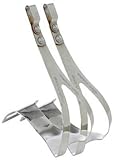 Zefal Steel Toe Clips (Small/Medium, Silver)