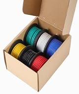 TUOFENG 16AWG Silicone Wire 33 ft 2 Conductor Parallel Black Red Tin Copper view 5