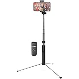 Selfie Stick Bluetooth, BlitzWolf 63inch Extendable Selfie Stick Tripod with Wireless Remote for iPhone Xs MAX/XS/XR/X/iPhone 8/8 Plus/iPhone 7/7 Plus/6s/6, Galaxy S9/S9 Plus/S8/S8 Plus, More