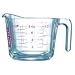 Arcuisine Borosilicate Glass Measuring Cup 1 Cup / .25 Liters / 8.45 Ounces
