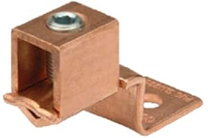 PENN-UNION Penn Union Copper Mechanical Lug - One Hole Offset Tongue 4 STR. To 3/0 STR. CU (SLU175)