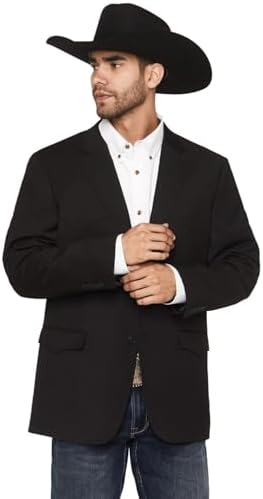 Cody James Men's Men'S Tennessee Sportcoat - CJRF21F06-BLK 40 REG
