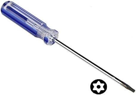 T8/T9 Tamper Proof Screwdriver Security Torx Driver for Xbox 360 Wired and Wireless Controller Or Slim Disassembly CR-V Steel (T8)
