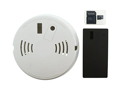 Brickhouse Security CAM-PRO Camscura PRO 720p HD Hidden Camera, Extended Battery Life (32gb SD card with Smoke Detector Kit)