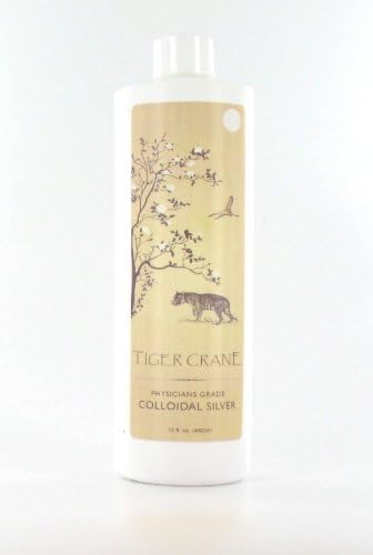 Tiger Crane Colloidal Silver 16 Oz True Colloidal Silver
